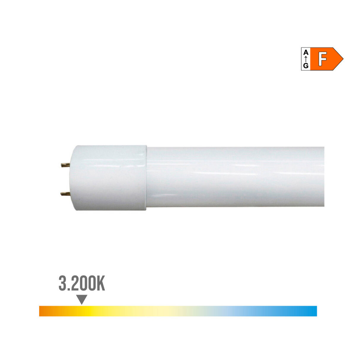 Tubo LED EDM 31194 F 18 W 36 W G13 T8 1900 Lm Ø 2,6 x 120 cm (3000 K) (3200 K) - Image 3