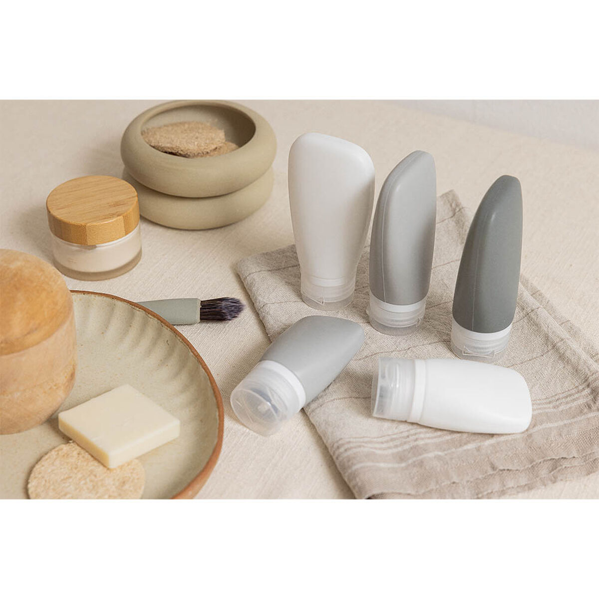 Necessaire da Viaggio Numada Trasparente PVC Silicone 20 x 6,5 x 13,5 cm - Image 5