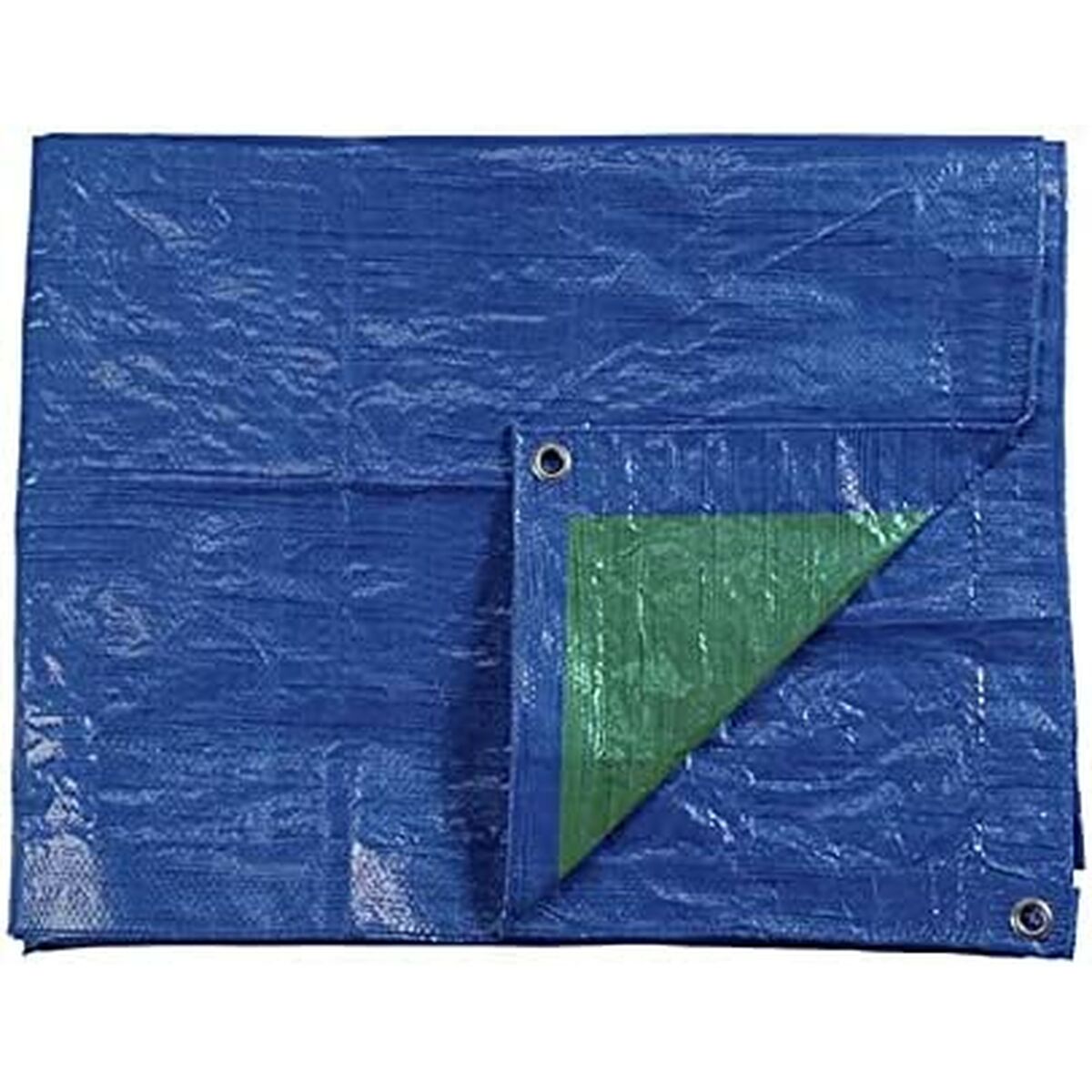 Tenda EDM 74992 Azzurro Verde Blu/Verde Polietilene 90 g/m² 4 x 5 m Double-face