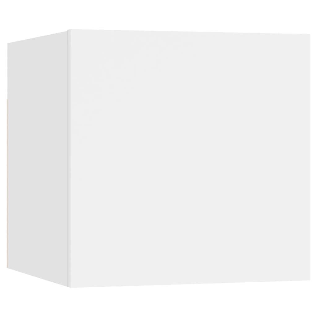 vidaXL Ensemble de meuble TV 7 pcs Blanc Bois d'ingénierie - Image 5