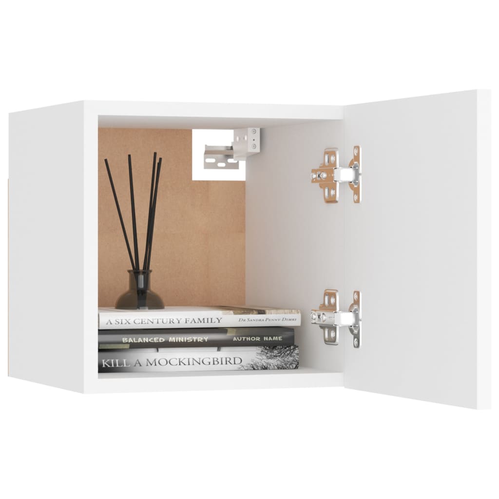 vidaXL Ensemble de meubles TV 8 pcs Blanc Bois d'ingénierie - Image 5