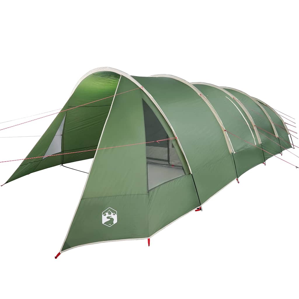 vidaXL Tente tunnel avec toit Vert et blanc 778 x 356 x 210 cm - Image 4