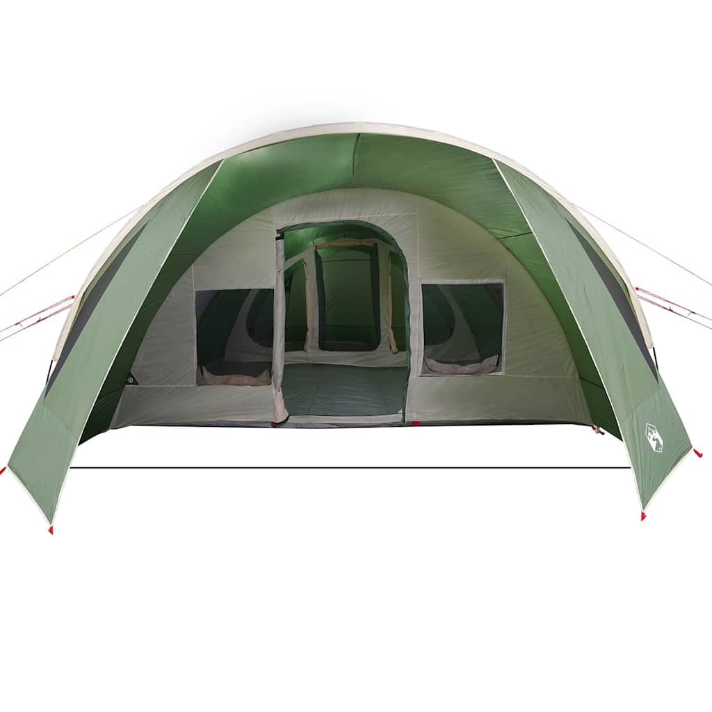 vidaXL Tente tunnel avec toit Vert et blanc 778 x 356 x 210 cm - Image 5