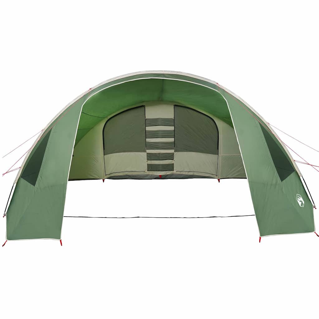vidaXL Tente tunnel avec toit Vert et blanc 700 x 590 x 215 cm - Image 6