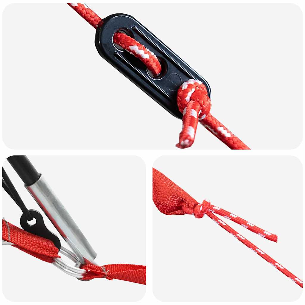 vidaXL Tente familiale avec toit Bleu et gris 460 x 430 x 214 cm - Image 4