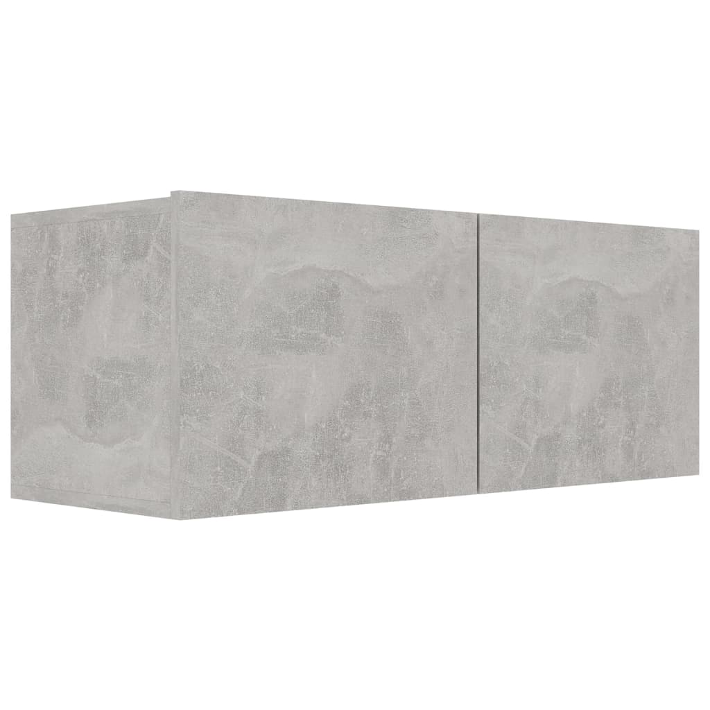 vidaXL Juego de muebles de salón 7 piezas gris hormigón - Image 6