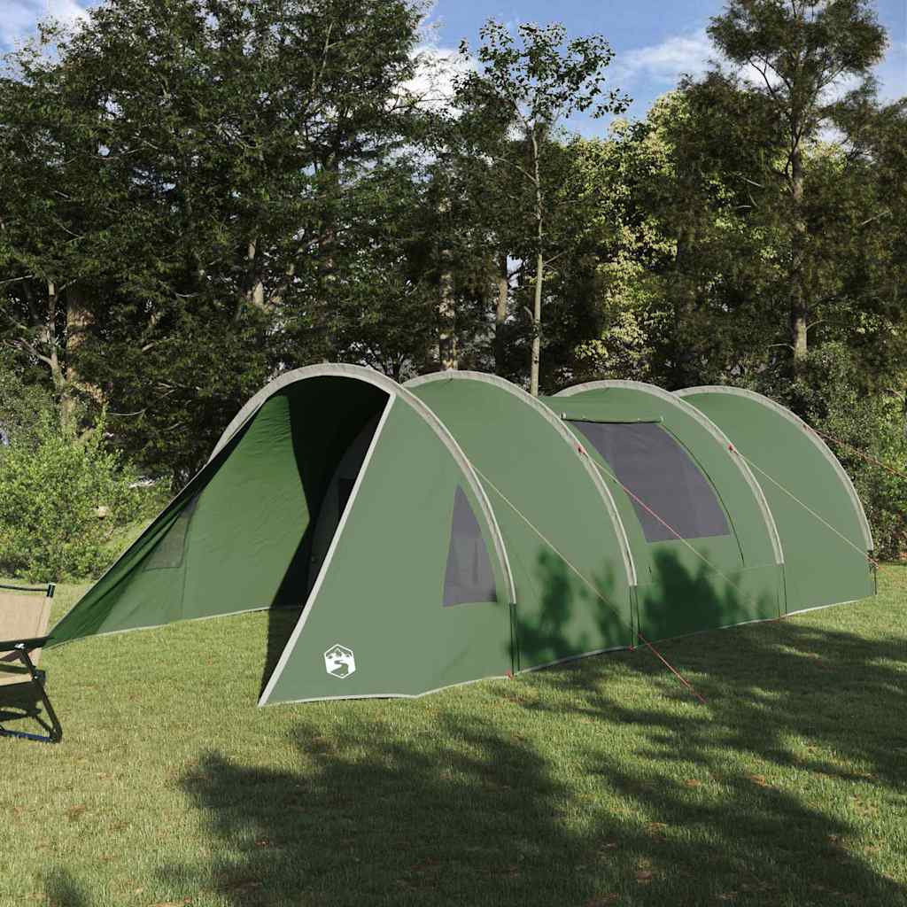 vidaXL Tienda de campaña tipo túnel Verde y 778 x 356 x 210 cm