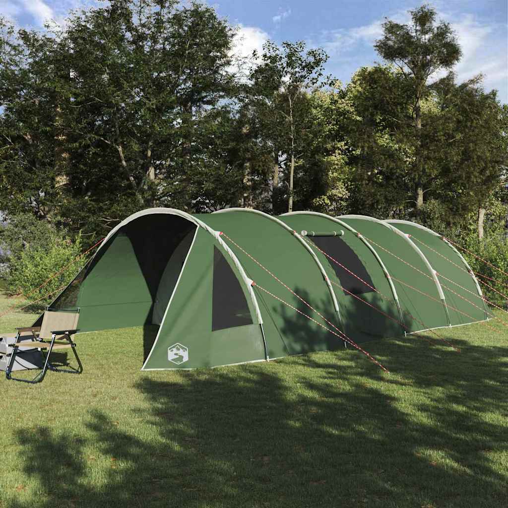 vidaXL Tienda de campaña tipo túnel Verde y 778 x 356 x 210 cm