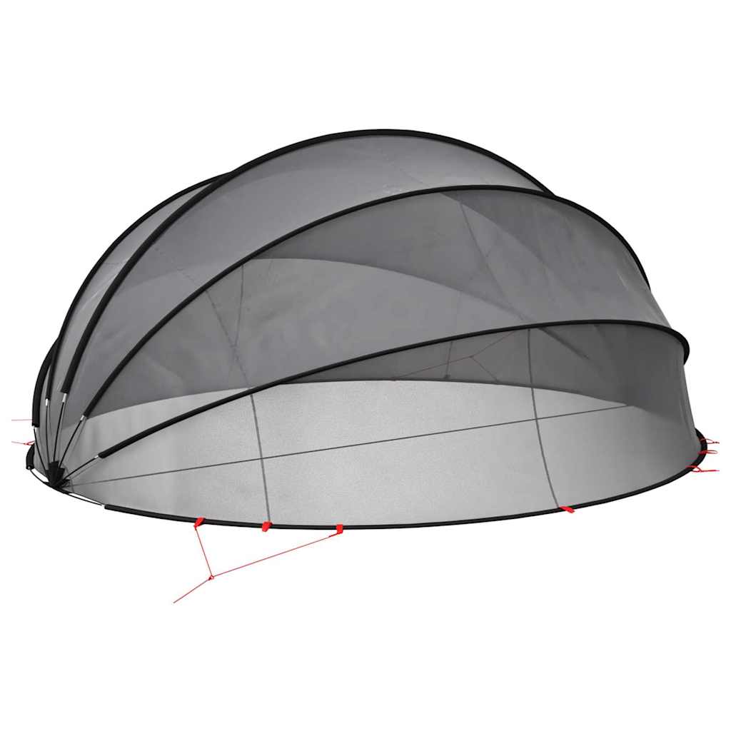 vidaXL Pool-Dome Schwarz 546 x 516 x 250 cm - Image 6