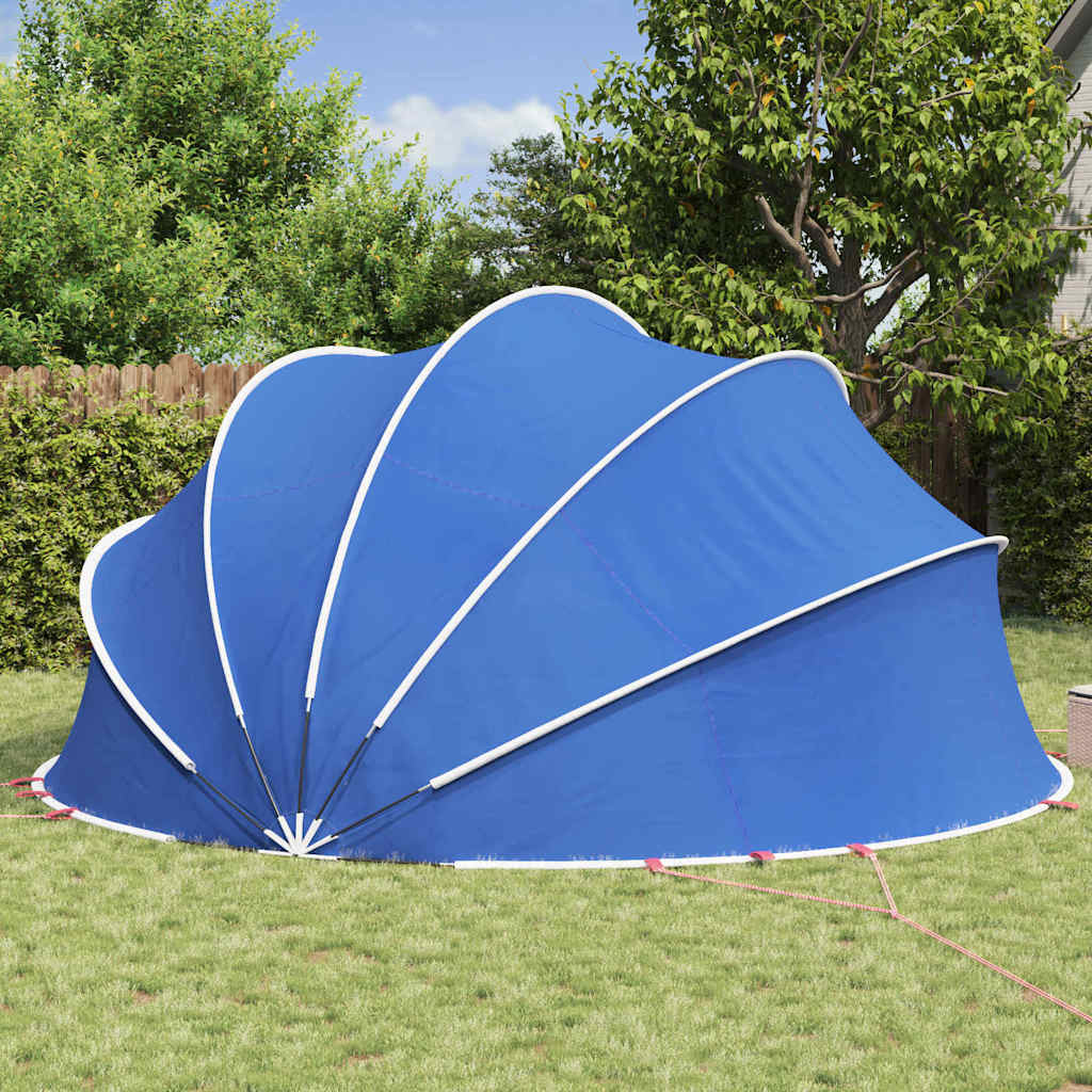 vidaXL Pool-Dome Blau 500 x 500 x 236 cm - Image 4