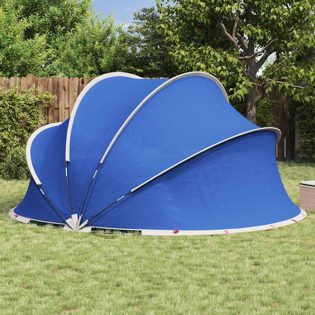 vidaXL Pool-Dome Blau 405 x 405 x 192 cm - Image 4