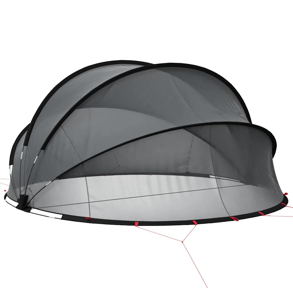 vidaXL Pool-Dome Schwarz 405 x 405 x 192 cm - Image 6