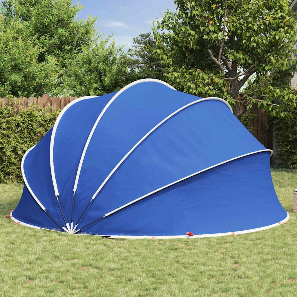 vidaXL Pool-Dome Blau 430 x 430 x 210 cm - Image 4