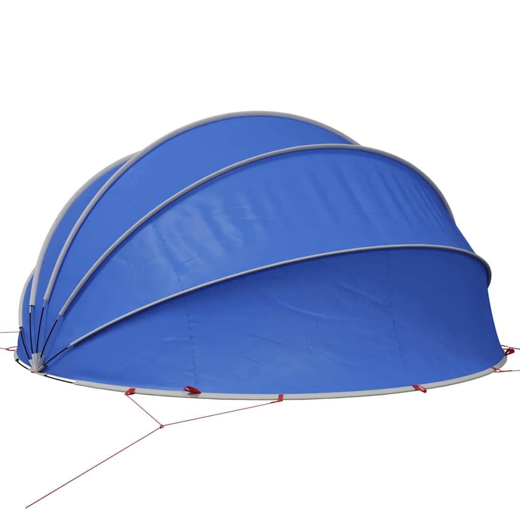 vidaXL Pool-Dome Blau 430 x 430 x 210 cm - Image 6