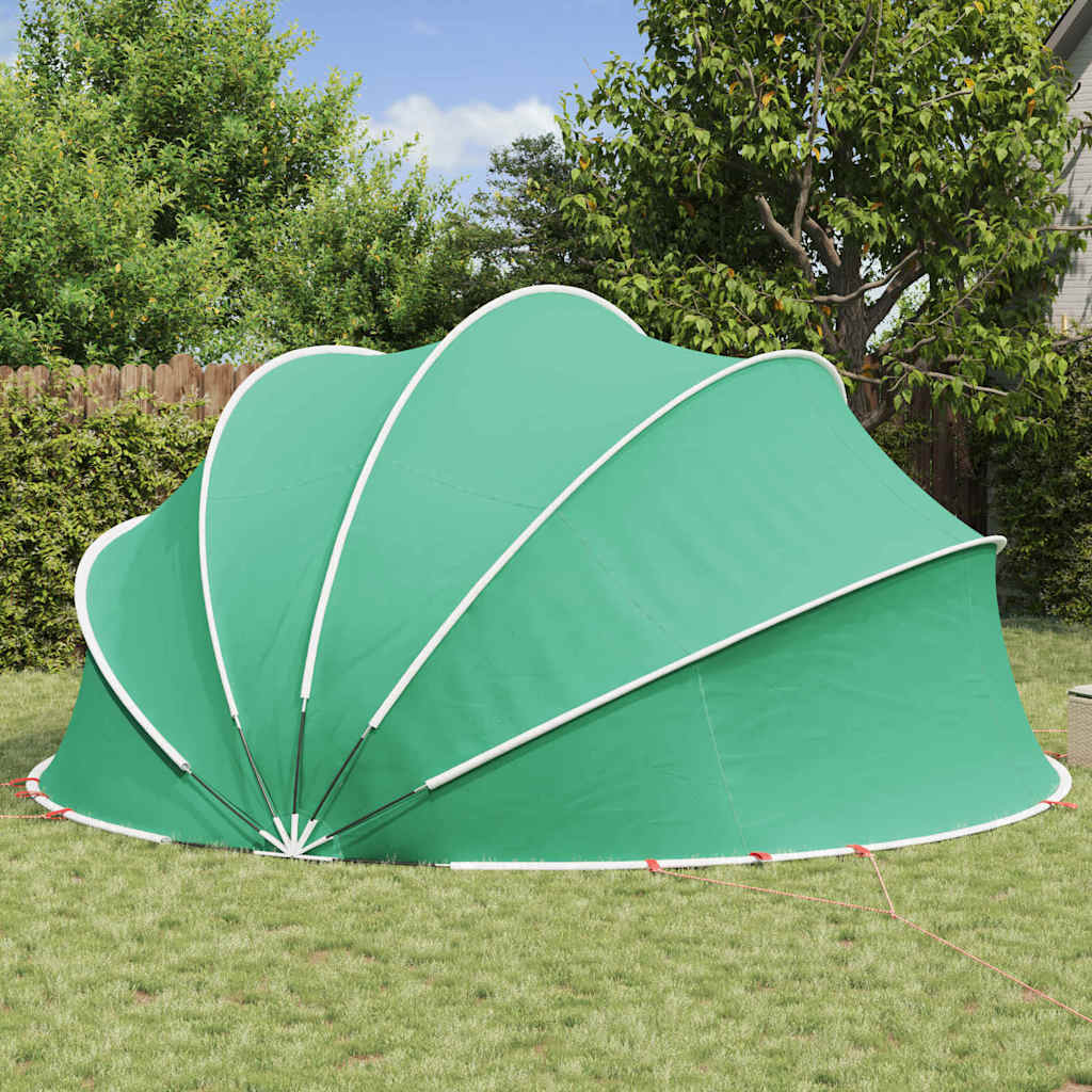 vidaXL Pool-Dome Grün 500 x 500 x 236 cm - Image 4