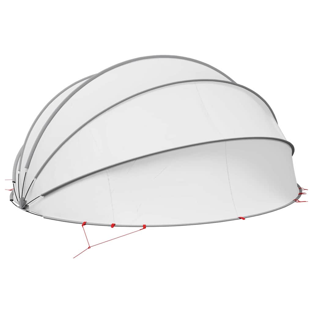 vidaXL Pool-Dome Grau und Orange 546 x 516 x 250 cm - Image 6