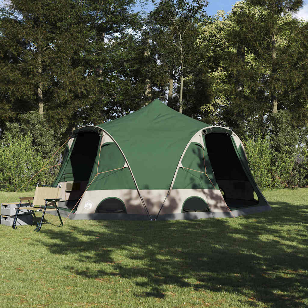 vidaXL Kuppelzelt mit Dach mit Speicher Grün 505 x 450 x 248 cm