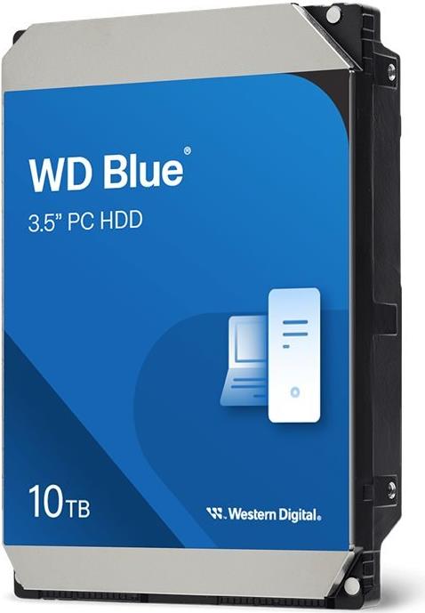 Wd Blue - Festplatte - 10 Tb - Intern - 3.5" (8.9 Cm) (wd100eagz)