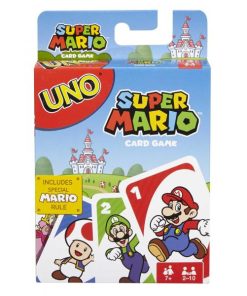 Uno - Uno Super Mario Bros - Gioco Di Carte - Età 7
