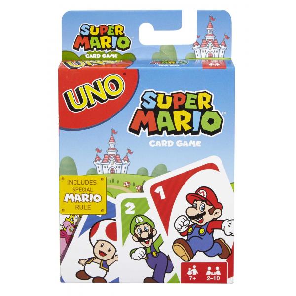 Uno - Uno Super Mario Bros - Gioco Di Carte - Età 7