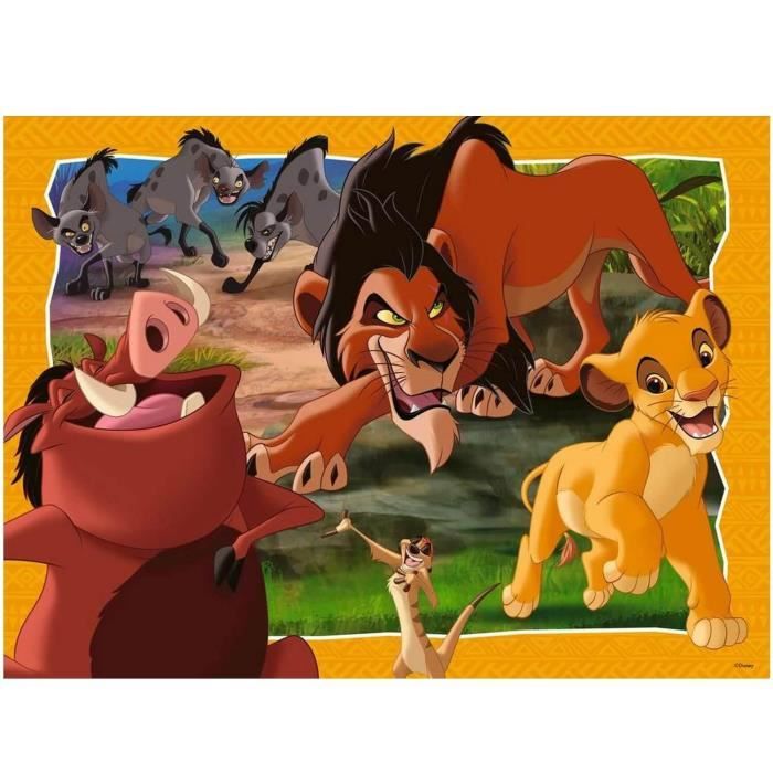 Puzzle 200 Pz Xxl Hakuna Matata - Disney Il Re Leone - 8 Anni Ravensburger