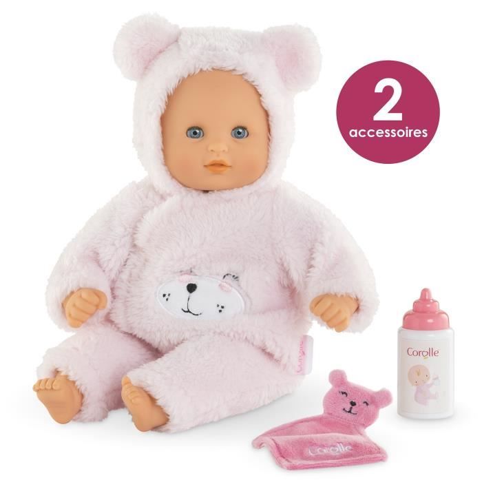 Piccola Bambola Baby Cuddly Bear Of Love - Corolle - Mon Premier Poupon - 30 Cm - A Partire Da 18 Mesi