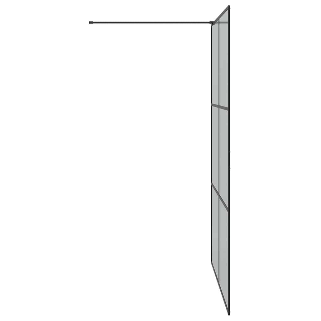 Parete Doccia WalK-In Nero 140 X 195 Cm Vetro Temperato - Image 6