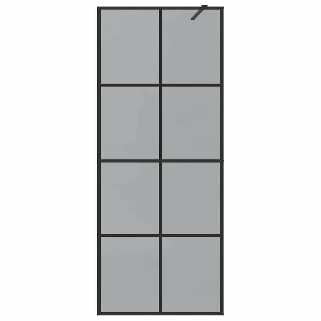 Parete Doccia WalK-In Nero 80 X 195 Cm Vetro Temperato - Image 4