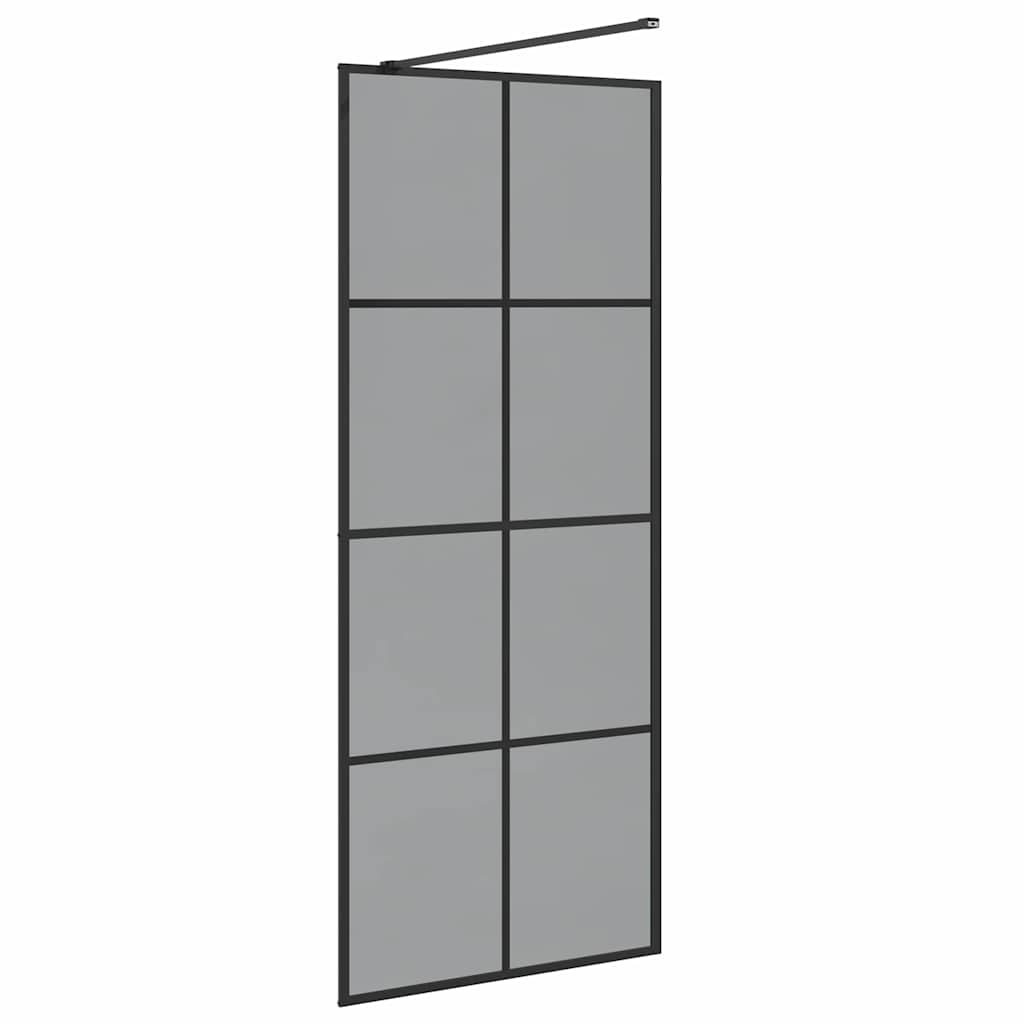 Parete Doccia WalK-In Nero 80 X 195 Cm Vetro Temperato - Image 6