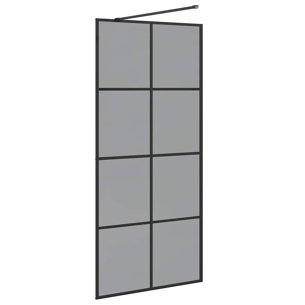 Parete Doccia WalK-In Nero 90 X 195 Cm Vetro Temperato - Image 6