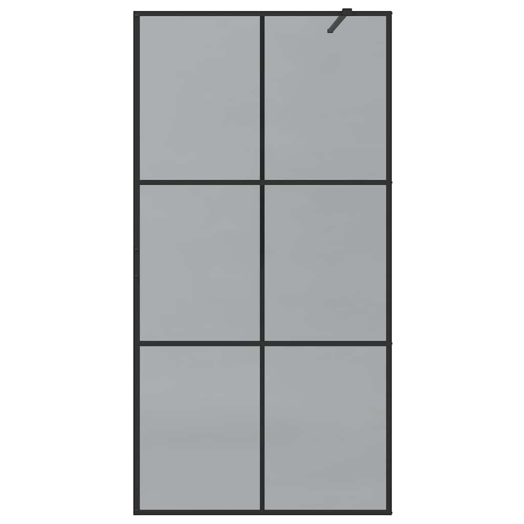 Parete Doccia WalK-In Nero 100 X 195 Cm Vetro Temperato - Image 4