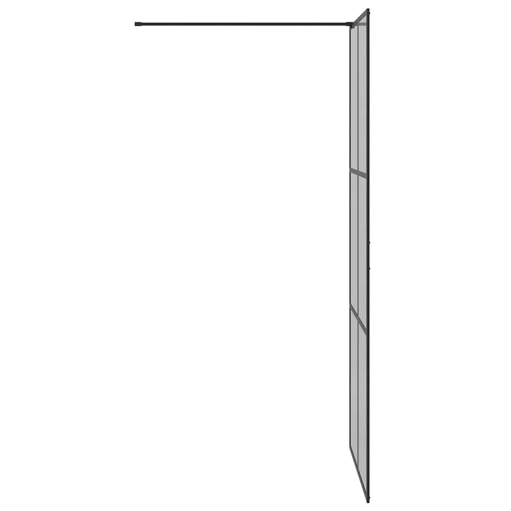 Parete Doccia WalK-In Nero 90 X 195 Cm Vetro Temperato - Image 5