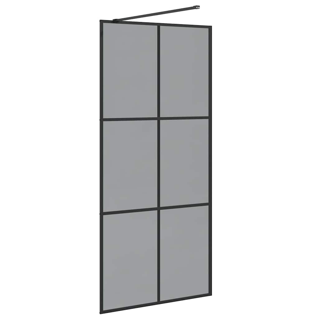 Parete Doccia WalK-In Nero 90 X 195 Cm Vetro Temperato - Image 6