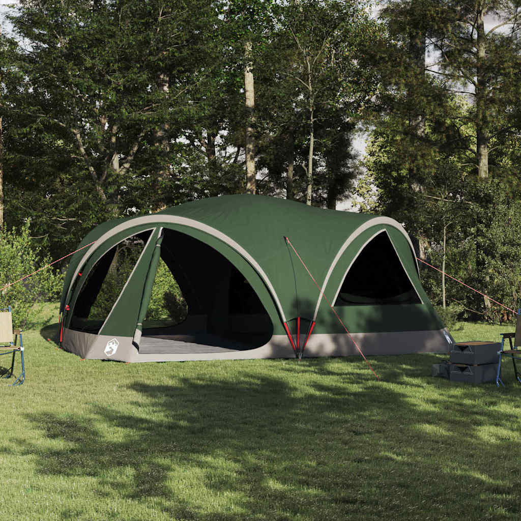 Tenda Familiare Con Tetto Verde E Grigio 460 X 430 X 214 cm
