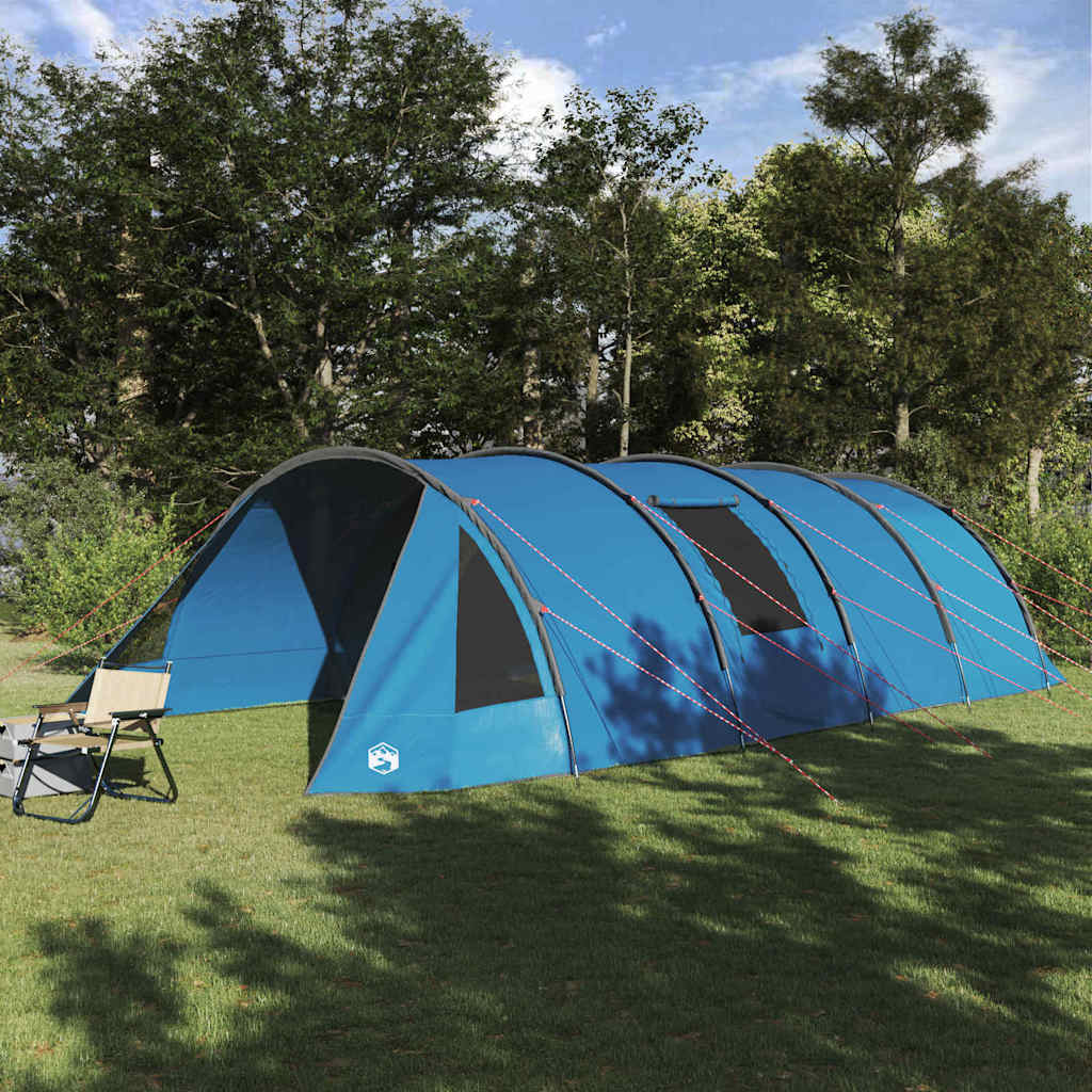 Tenda A Tunnel Con Tetto Blu E Grigio 778 X 356 X 210 cm