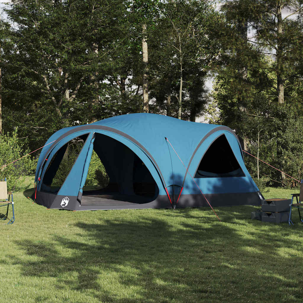 Tenda Familiare Con Tetto Blu E Grigio 460 X 430 X 214 cm