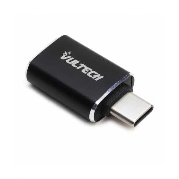 Vultech AdP-02p - Adattatore In Alluminio Usb 3.0 A Type C