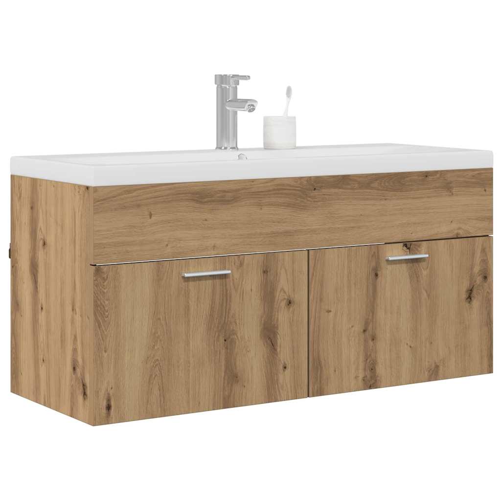 Mobile Da Bagno Rovere Artigianale 100 X 38,5 X 46 cm - Image 3