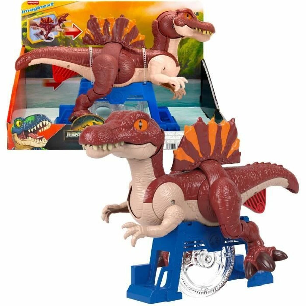 Personaggi D'azione Imaginext Imx Jw4 Sprint Spino
