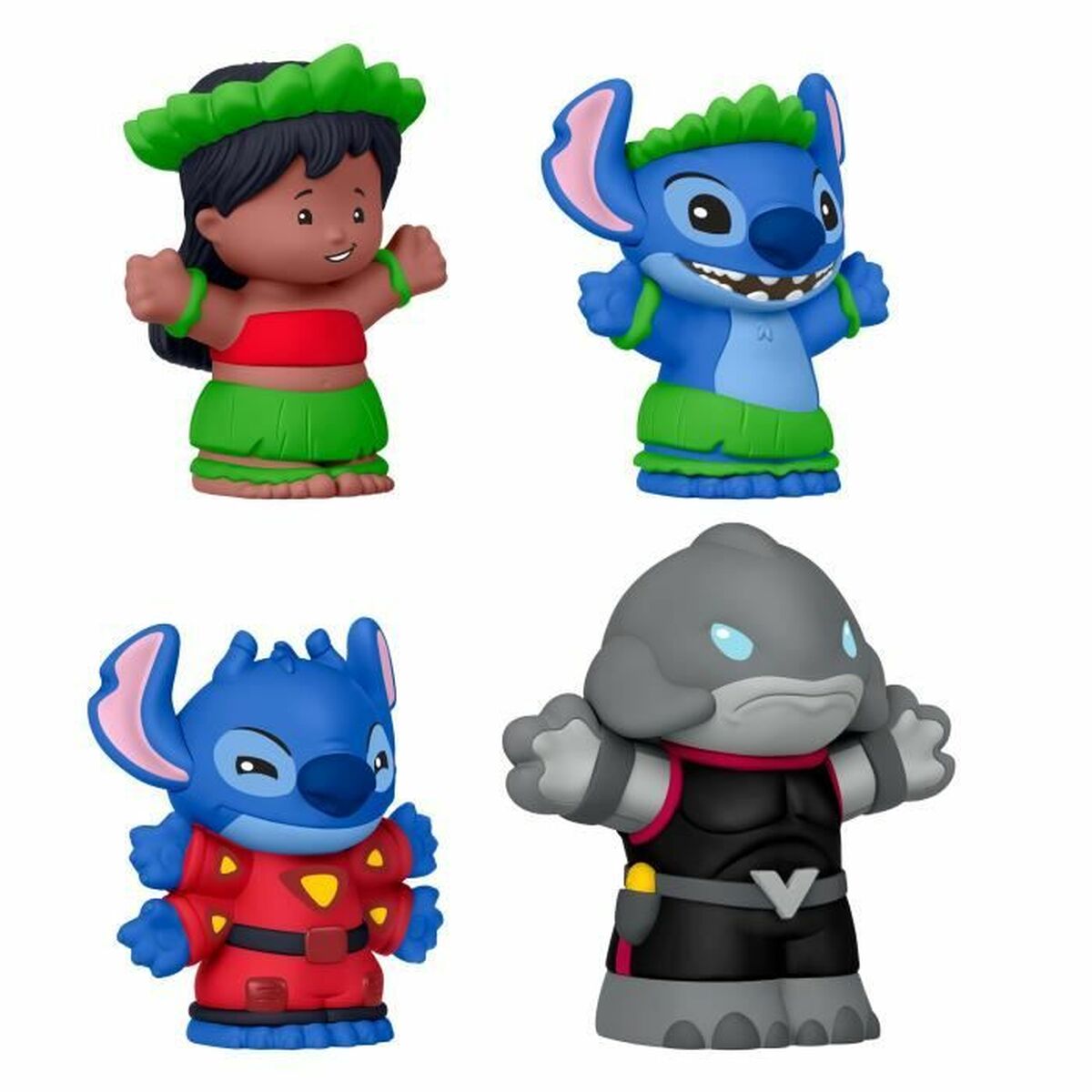 Personaggi D'azione Lpc Lilo Y Stitch 4 Pezzi