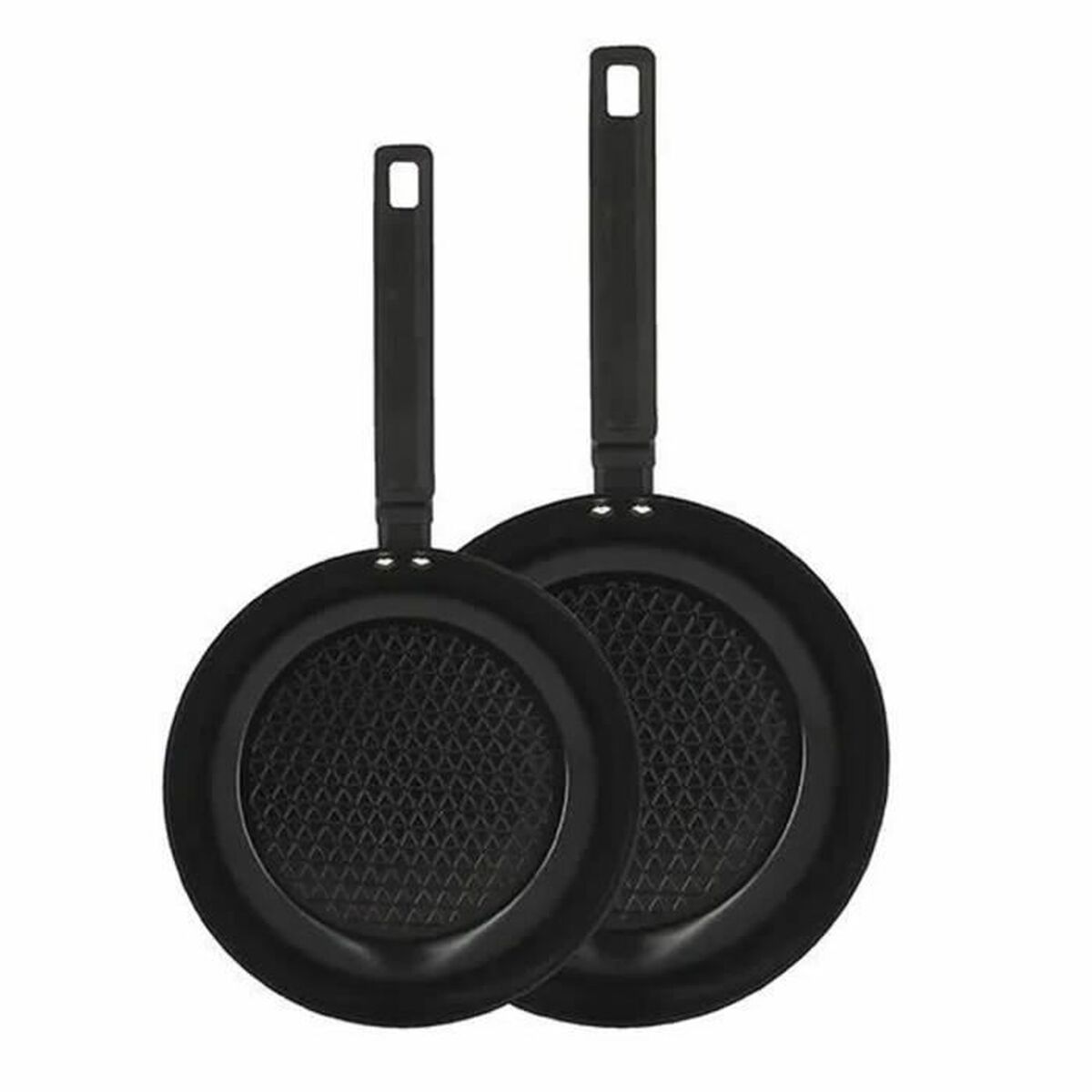 Padella Menastyl Alluminio Ø 24 Cm Ø 28 Cm (2 Unità)