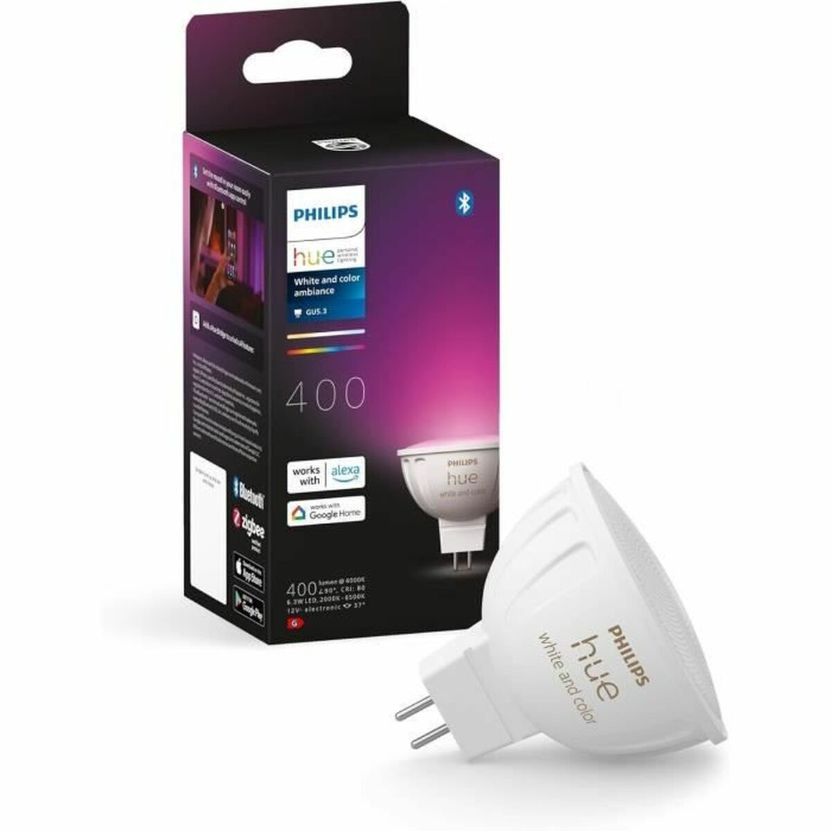 Lampadina Led Philips Bianco G 400 Lm 2 Unità (6500 k) - Image 5