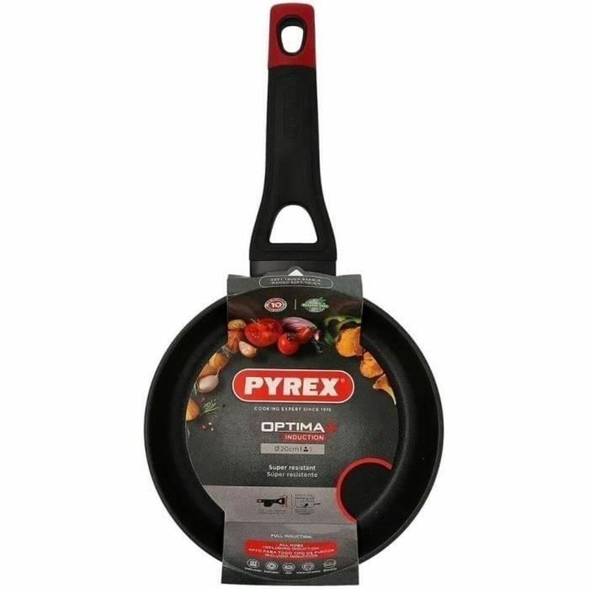 Padella Pyrex Nero Alluminio Ø 20 cm