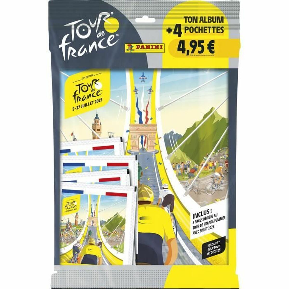 Pacchetto Chrome Panini Tour De France 2025