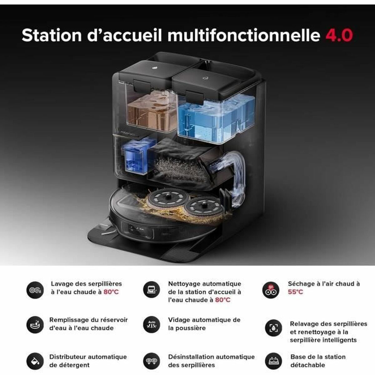 Robot Aspirapolvere Roborock 6400 Mah - Image 4