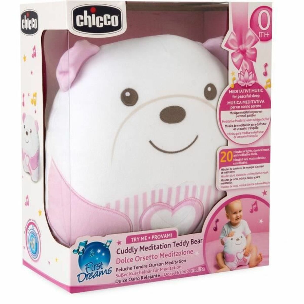 Peluche Chicco Rosa Rose - Image 4