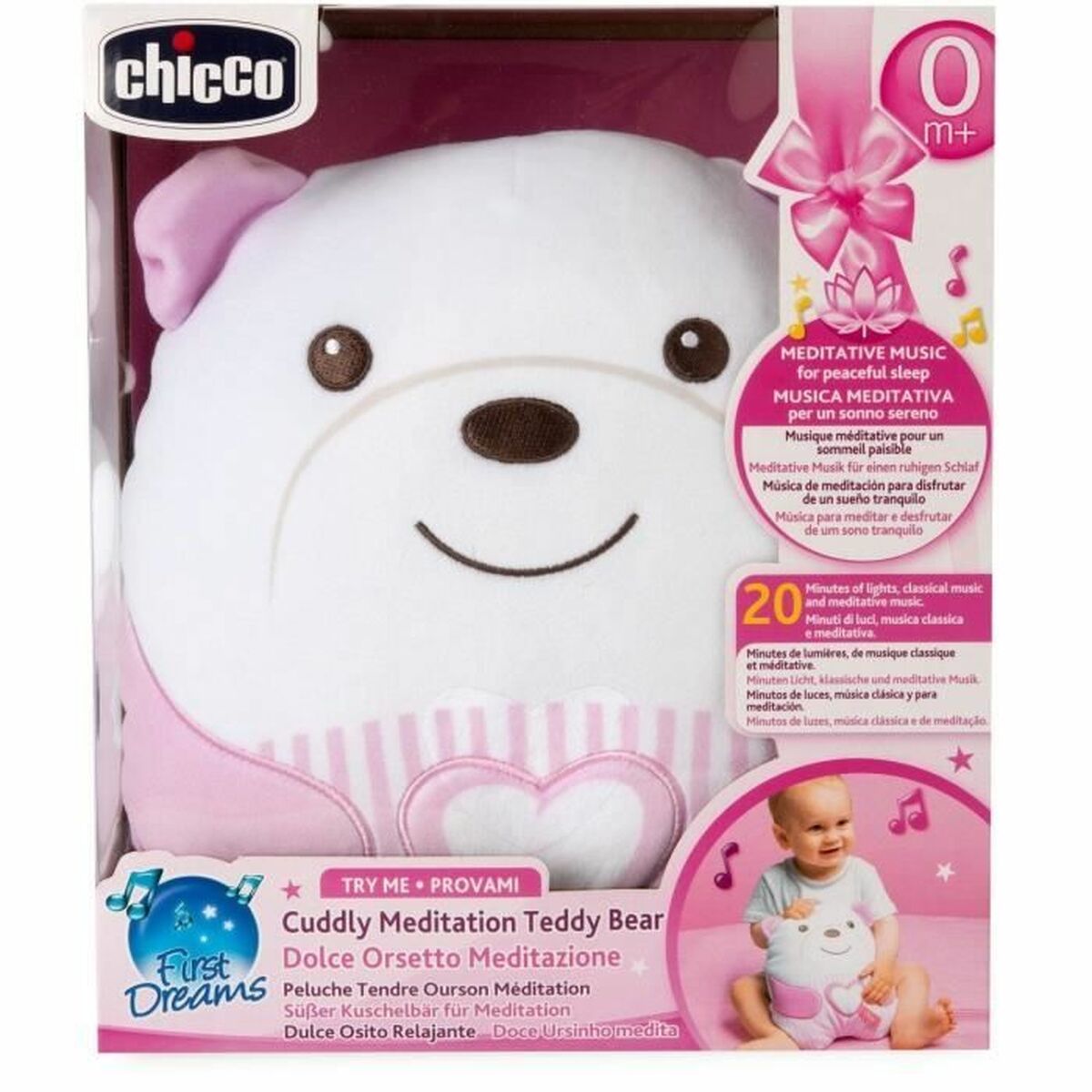 Peluche Chicco Rosa Rose - Image 6