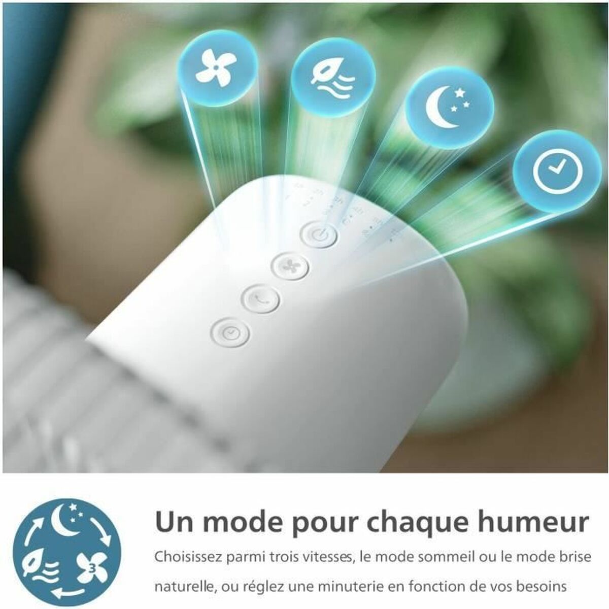 Ventilatore A Piantana Philips Cx2550/00 Bianco 50 W - Image 4