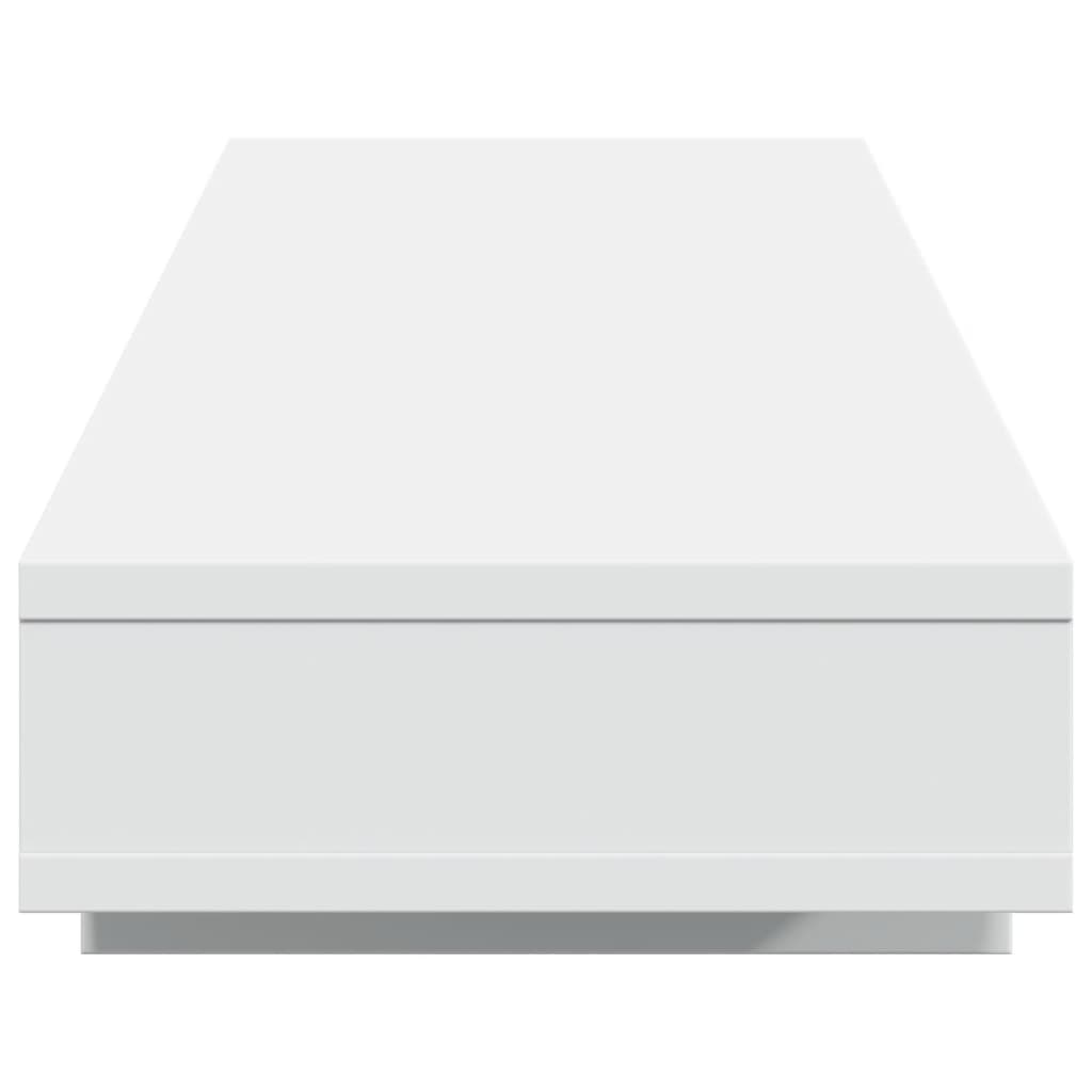 vidaXL Monitorständer Weiß 100x27x15 cm Holzwerkstoff - Image 5