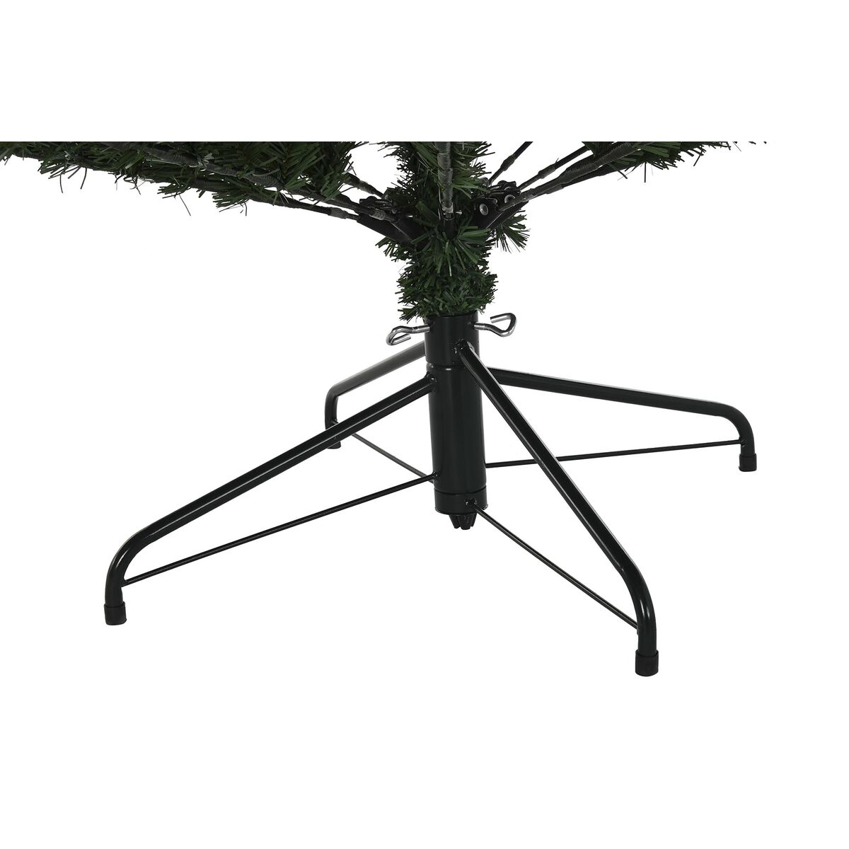 Albero di Natale DKD Home Decor Luce LED Verde Metallo Polietilene 130 x 130 x 218 cm - Image 5